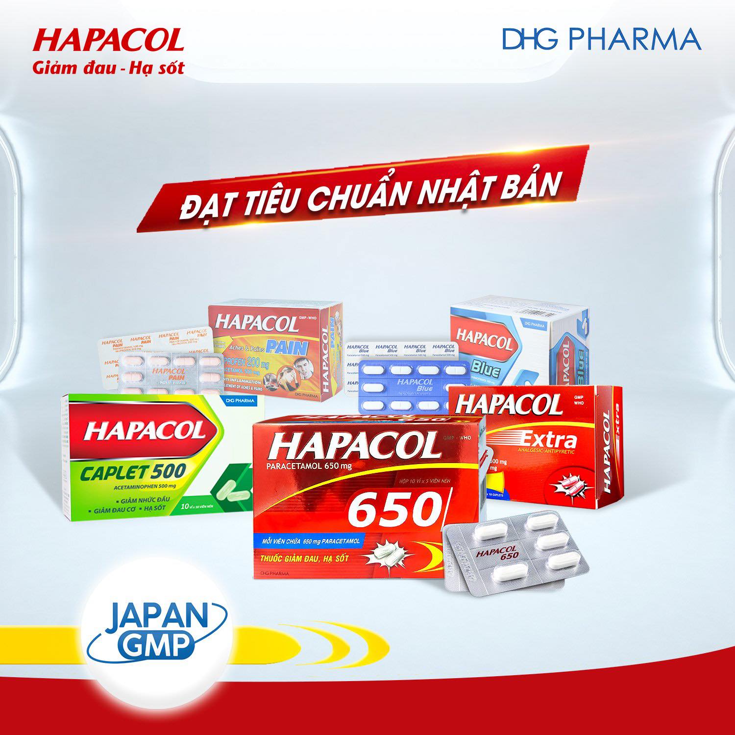 Sản phẩm Hapacol trong chiến lược marketing mix của DHG