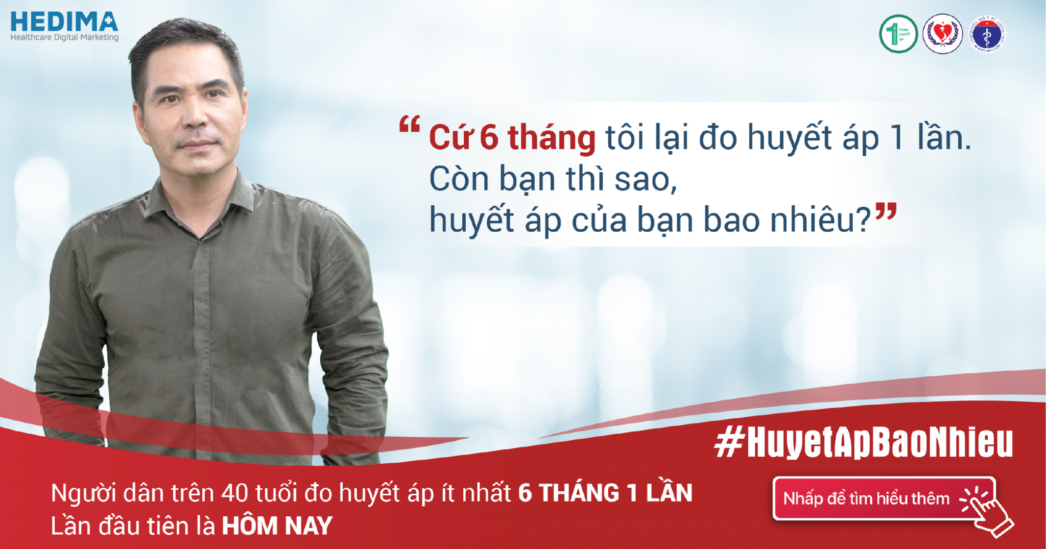 Chiến dịch "Huyết áp bao nhiêu" thuộc dự án Ngày Đầu Tiên